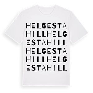 Helgestahill ordlek t-shirt – ekologisk bomull t-shirt från Pinshirt