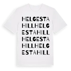Helgestahill ordlek t-shirt – ekologisk bomull t-shirt från Pinshirt