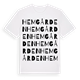Hemgården ordlek t-shirt