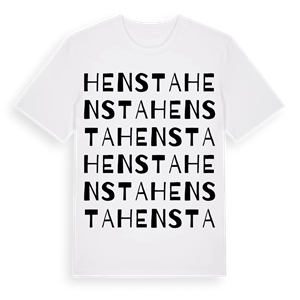 Hensta ordlek t-shirt – ekologisk bomull t-shirt från Pinshirt
