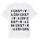 Henstaviken ordlek t-shirt