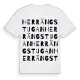 Herrängstugan ordlek t-shirt