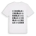 Herrökna ordlek t-shirt