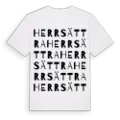 Herrsättra ordlek t-shirt
