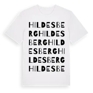 Hildesberg ordlek t-shirt – ekologisk bomull t-shirt från Pinshirt