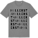 Mid Heather Gray t-shirt med Hillersta ordlek t-shirt