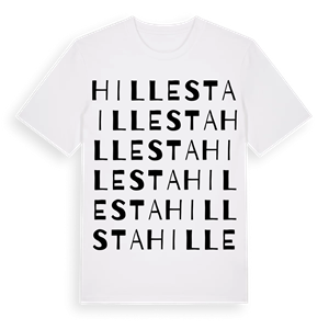 Hillesta ordlek t-shirt – ekologisk bomull t-shirt från Pinshirt