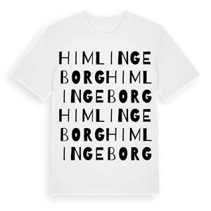 Himlingeborg ordlek t-shirt – ekologisk bomull t-shirt från Pinshirt