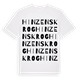Hinzens krog ordlek t-shirt