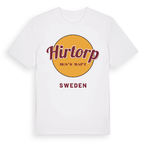 Hirtorp cirkel t-shirt – ekologisk bomull t-shirt från Pinshirt
