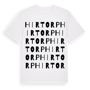 Hirtorp ordlek t-shirt – ekologisk bomull t-shirt från Pinshirt