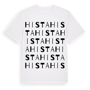Hista ordlek t-shirt – ekologisk bomull t-shirt från Pinshirt