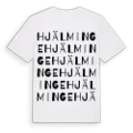 Hjälminge ordlek t-shirt