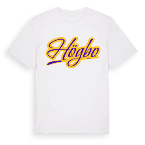 Högbo baseball t-shirt – ekologisk bomull t-shirt från Pinshirt