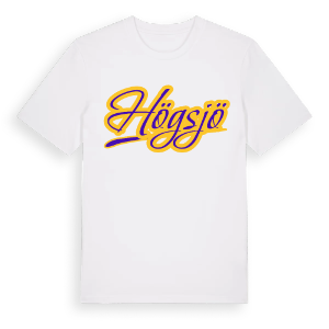 Högsjö baseball t-shirt – ekologisk bomull t-shirt från Pinshirt