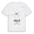 Högsjö karta t-shirt