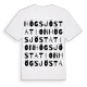 Högsjö station ordlek t-shirt