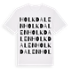 Holkdalen ordlek t-shirt