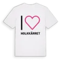 Jag älskar Holkkärret t-shirt stort tryck