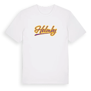 Holmby baseball t-shirt – ekologisk bomull t-shirt från Pinshirt