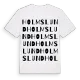Holmslund ordlek t-shirt