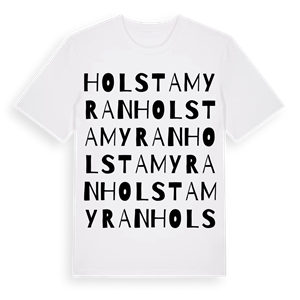 Holstamyran ordlek t-shirt – ekologisk bomull t-shirt från Pinshirt