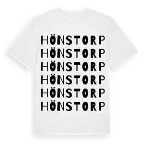 Hönstorp ordlek t-shirt – ekologisk bomull t-shirt från Pinshirt