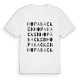 Hopabacken ordlek t-shirt