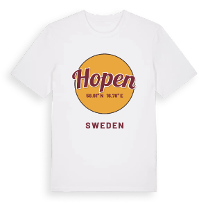 Hopen cirkel t-shirt – ekologisk bomull t-shirt från Pinshirt