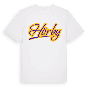 Hörby baseball t-shirt – ekologisk bomull t-shirt från Pinshirt