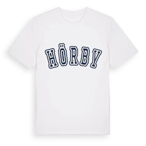 Hörby college t-shirt – ekologisk bomull t-shirt från Pinshirt