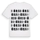 Hörn ordlek t-shirt
