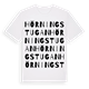 Hörningstugan ordlek t-shirt