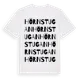 White t-shirt med Hörnstugan ordlek t-shirt