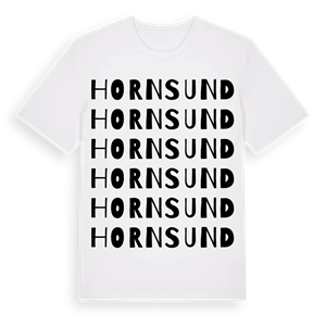 Hornsund ordlek t-shirt – ekologisk bomull t-shirt från Pinshirt