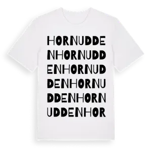 Hornudden ordlek t-shirt – ekologisk bomull t-shirt från Pinshirt