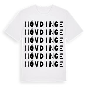 Hövdinge ordlek t-shirt – ekologisk bomull t-shirt från Pinshirt