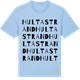 Blue Soul t-shirt med Hultastrand ordlek t-shirt