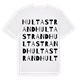 Hultastrand ordlek t-shirt