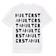 Hultersta ordlek t-shirt
