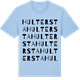 Blue Soul t-shirt med Hultersta ordlek t-shirt