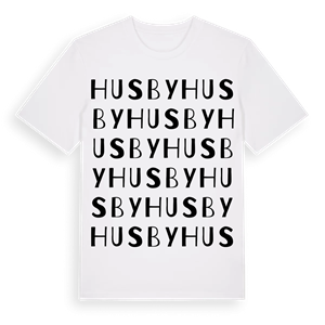 Husby ordlek t-shirt – ekologisk bomull t-shirt från Pinshirt