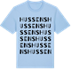 Blue Soul t-shirt med Hussens ordlek t-shirt
