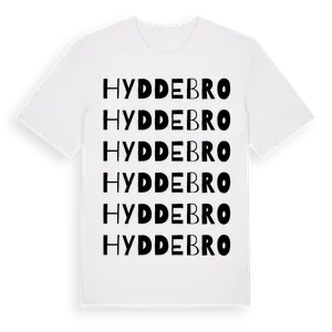 Hyddebro ordlek t-shirt – ekologisk bomull t-shirt från Pinshirt