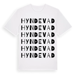Hyndevad ordlek t-shirt – ekologisk bomull t-shirt från Pinshirt
