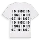 Idinge ordlek t-shirt