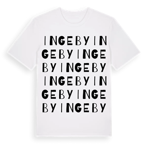 Ingeby ordlek t-shirt – ekologisk bomull t-shirt från Pinshirt
