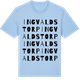 Blue Soul t-shirt med Ingvaldstorp ordlek t-shirt