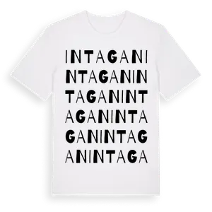 Intagan ordlek t-shirt – ekologisk bomull t-shirt från Pinshirt