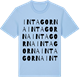 Blue Soul t-shirt med Intagorna ordlek t-shirt